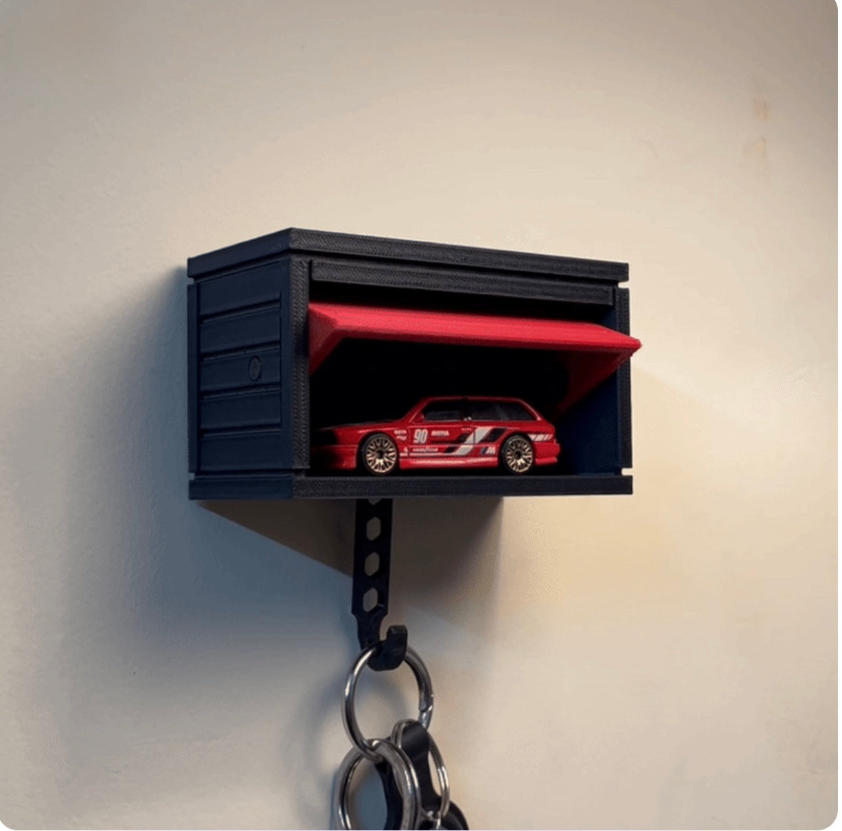 Garage Key Hanger (1:64 car fit)